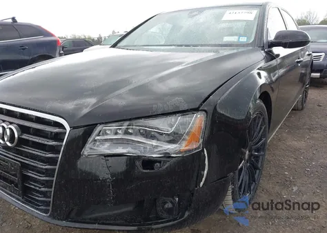 2013 Audi A8 L 4.0T из США, поврежденный, VIN WAUR2AFD5DN006805
